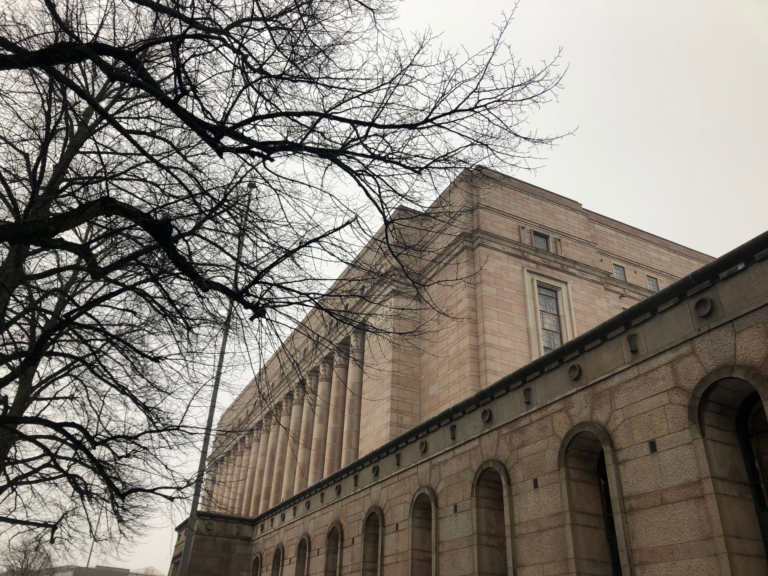 Kuvia retkestä eduskuntaan 19.2.2019